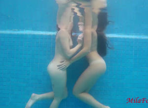 2 wee youngster gfs boned underwater in
